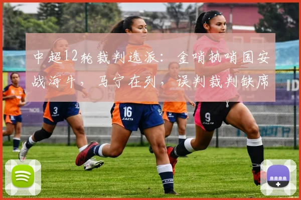 中超12轮裁判选派：金哨执哨国安战海牛，马宁在列，误判裁判缺席